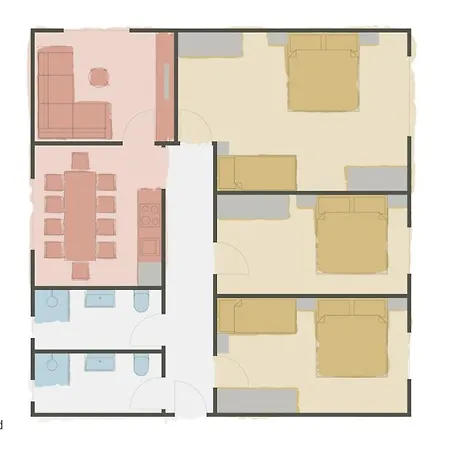 アパートホテル Haus Bellevue ザーファウス